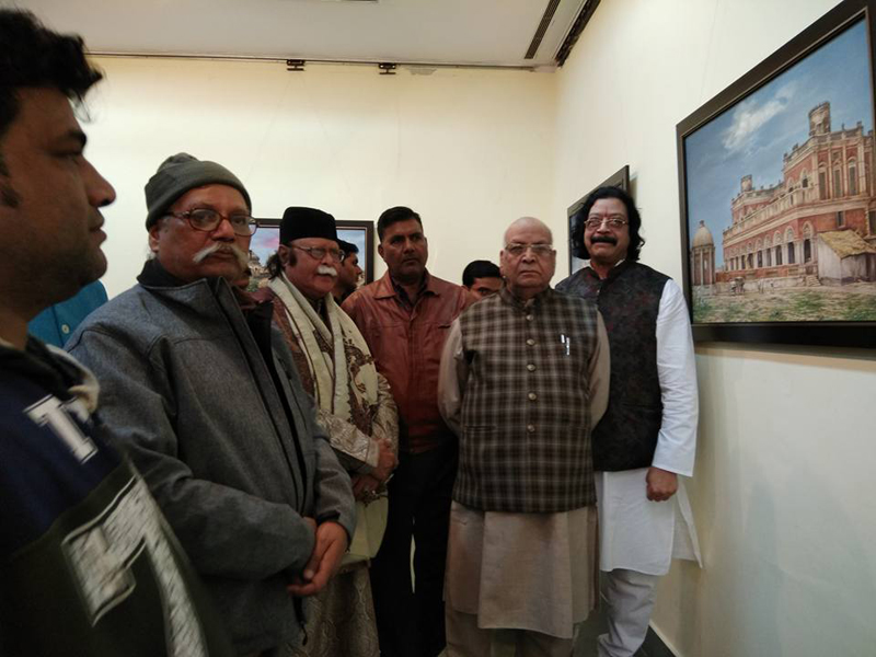 With Mr Lalji tandon