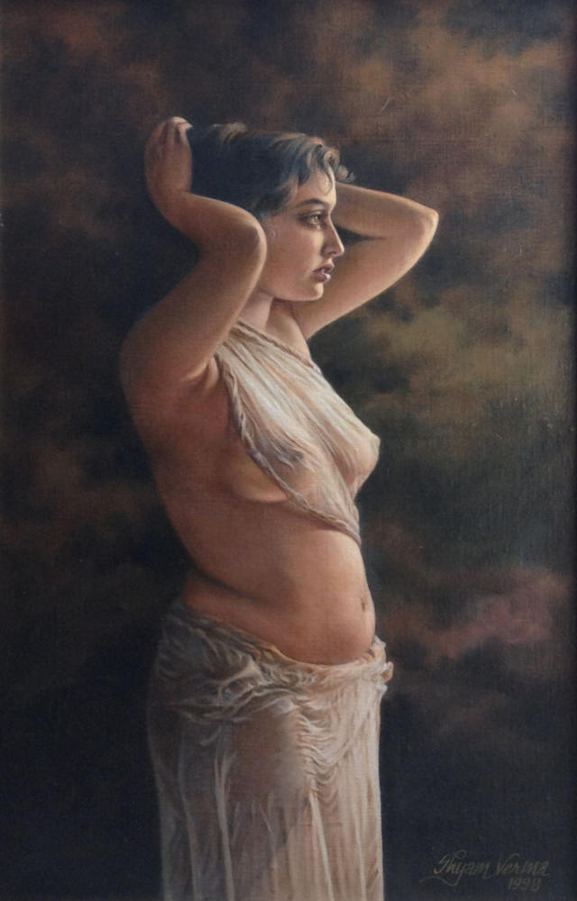 The Drenched Girl (39x28 inch)